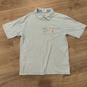 Johnnie-O Boys short sleeve striped polo shirt - size 10
